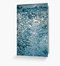 Water Greeting Card