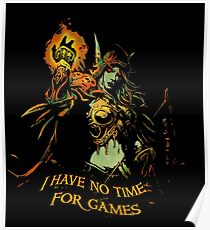 Keine Zeit für Spiele Poster
