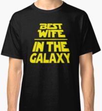 Best Wife in the Galaxy - Title Crawl Classic T-Shirt