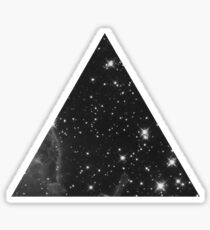 Pegatina Space in a Triangle
