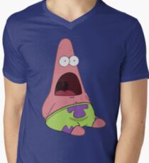Surprised Patrick Star Men's V-Neck T-Shirt