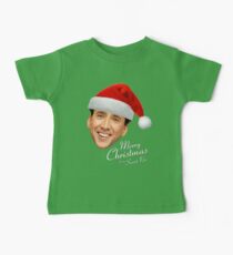 Frohe Weihnachten von St Nic-Olas Cage Baby T-Shirt