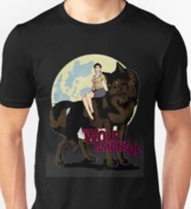 Camiseta unisex Un gran lobo malo