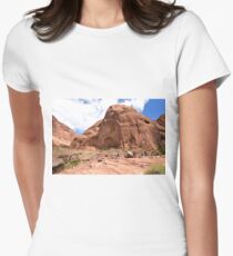 Rainbow Bridge Monument Park Women's Fitted T-Shirt