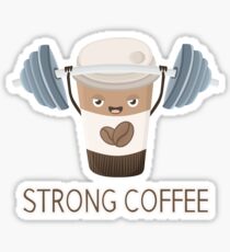 Strong Coffee Sticker