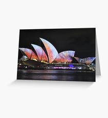 Abstract Utzon Greeting Card