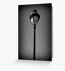 lampost Greeting Card