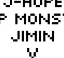 bts stickers redbubble