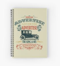ADVERTISE! ADVERTISE! ADVERTISE! Spiral Notebook