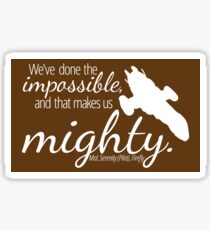 Firefly Shirt Sticker
