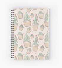 Cactus and Succulent Plants Spiral Notebook
