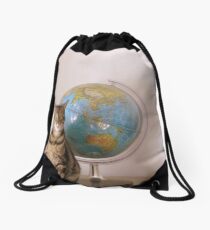 The World Is Not Enough Drawstring Bag