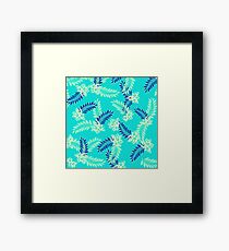 GTA Tommy Vercetti Floral Print Framed Print