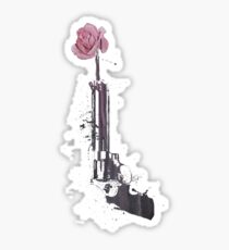 guns n flower Sticker