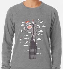 Sudadera ligera Sock Monkey solo quiere un amigo
