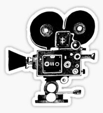 Old Movie Camera vers. 2 Sticker