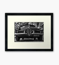 Alfa romeo spider 1963 Framed Print