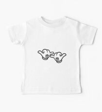 Mickey Hands Thumbs up Baby Tee