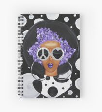 PEACE LOVE POLKA DOTS Spiral Notebook