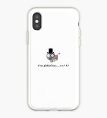 Cat fabulous NO?!? iPhone Case