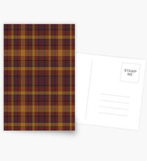 02565 Morris County, New Jersey Fashion Tartan Postcards