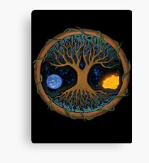 Astral Tree of Life Canvas Print