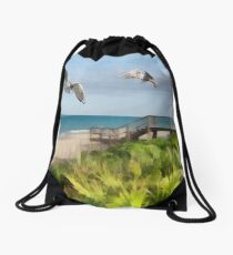 Peaceful Easy Feeling Drawstring Bag