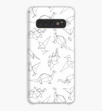 Origami Dinosaurs Case/Skin for Samsung Galaxy