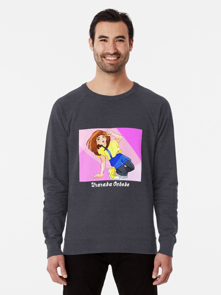 My Hero Academia Uraraka Ochako Lightweight Sweatshirt By