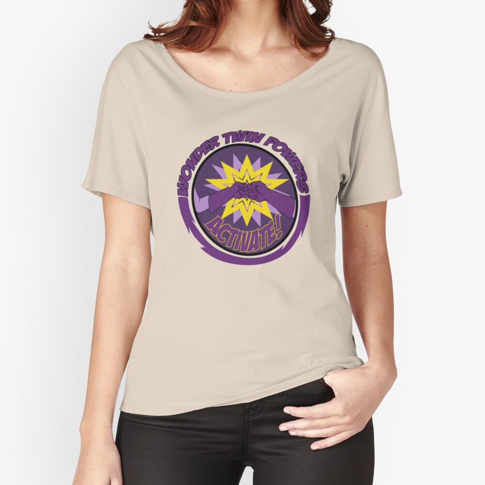 Wonder Twins Power Activate Relaxed Fit T-Shirt
