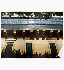Shaded Facade Poster
