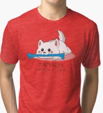 Undertale - Papyrus's special attack Tri-blend T-Shirt