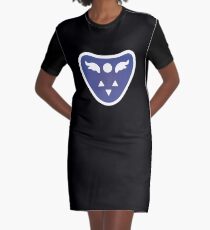 Undertale Delta Rune Toriel's symbole Graphic T-Shirt Dress