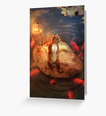 Columbus the Squirrel Greeting Card