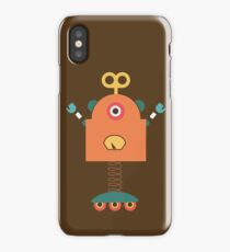 Cute Retro Robot Toy iPhone Case