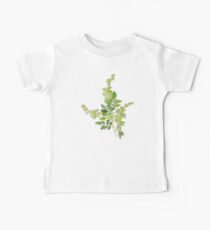 Yellow Tiny Flowers Baby Tee
