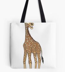 Cartoon Giraffe Tote Bag