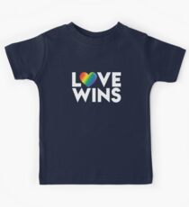Love Wins Kids T-Shirt