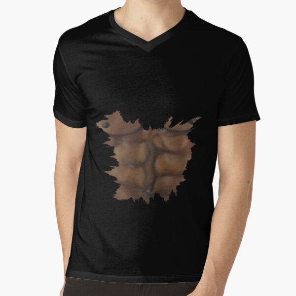 Six pack V-Neck T-Shirt