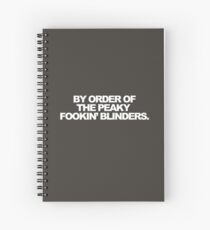Cuaderno de espiral Peaky Blinders