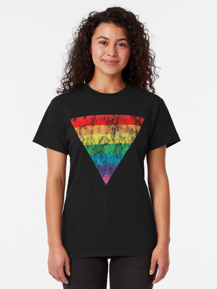 Rainbow Triangle T Shirt By Chromatosis Redbubble