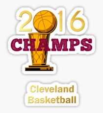 Pegatina Campeones de baloncesto de Cleveland 2016