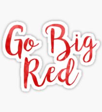 Go Big Red (University of Nebraska/UNL) Sticker