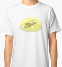 Camiseta clásica ¡DAMMIT JIM! Grapadora en Jello