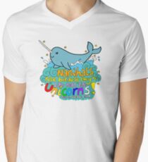 Narwhal Men's V-Neck T-Shirt