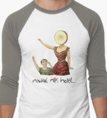 Neutrales Milchhotel Baseballshirt für Männer