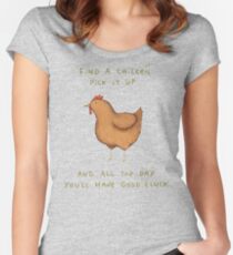Good Cluck Women's Fitted Scoop T-Shirt