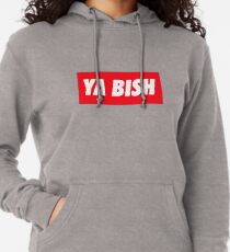 Ya Bish Typography Lightweight Hoodie