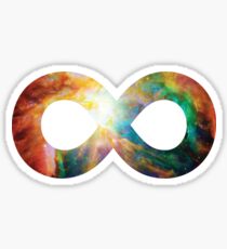 Heart of Orion Nebula | Infinity Symbol | Fresh Universe Sticker
