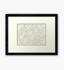 EXTERMINATE Green Framed Print